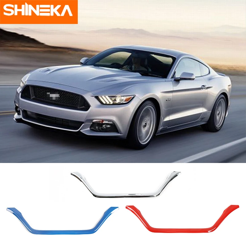 Фото Автомобильные наклейки SHINEKA для Ford Mustang 2015 2016 наружный светильник заднего вида