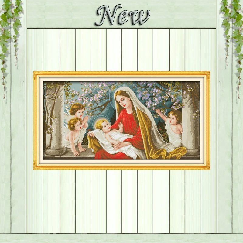 Madonna and child Jesus Christianity painting counted print on canvas DMC 14CT 11CT Cross Stitch Needlework Sets Embroidery kits
Madonna and child Jesus Christianity painting counted print on canvas DMC 14CT 11CT Cross Stitch Needlework Sets Embroidery kits