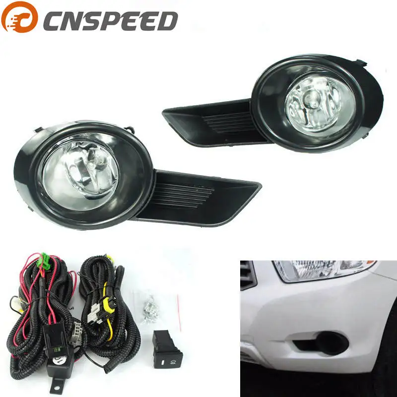 CNSPEED Fog light for for TOYOTA HIGH LANDER 2008-2011 fog light Clear Lens Bumper Fog Lights Driving Lamps YC100602-CL
CNSPEED Fog light for for TOYOTA HIGH LANDER 2008-2011 fog light Clear Lens Bumper Fog Lights Driving Lamps YC100602-CL