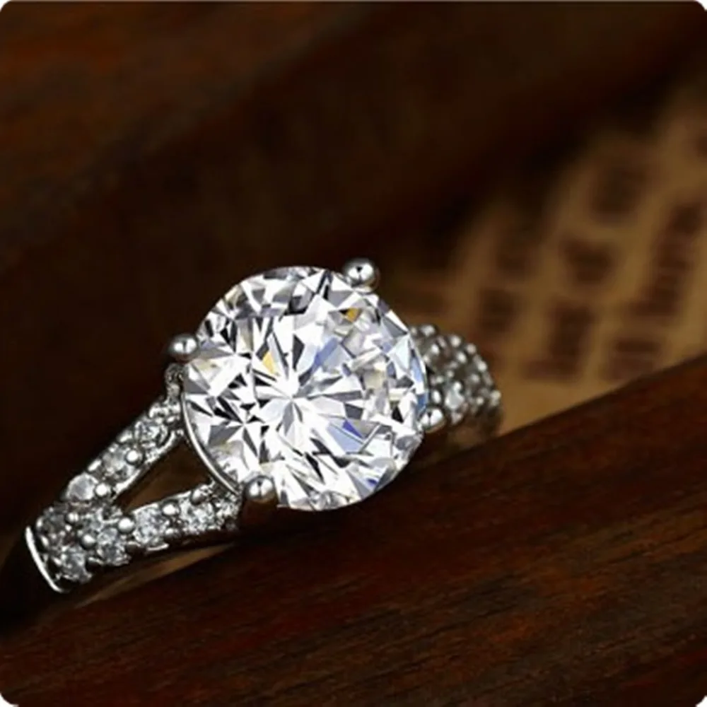 Wholesale Best Lab Grown Moissanite Guarantee Gold 2Ct Diamond Carbon Moissanite White Gold Engagement Jewelry Ring for Bride
Wholesale Best Lab Grown Moissanite Guarantee Gold 2Ct Diamond Carbon Moissanite White Gold Engagement Jewelry Ring for Bride