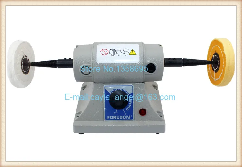 Foredom Motor Adjustable Speed Grinding & Polishing Machine included Two Buffing Wheel Jewelry Making Supplies Polishing Motor
Foredom Motor Adjustable Speed Grinding & Polishing Machine included Two Buffing Wheel Jewelry Making Supplies Polishing Motor