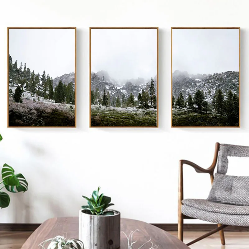 Nordic HD Print Winter Scenery Wall Art Snow Forest Canvas Painting Scandinavian Style Posters and Prints for Living Room Decor
Nordic HD Print Winter Scenery Wall Art Snow Forest Canvas Painting Scandinavian Style Posters and Prints for Living Room Decor