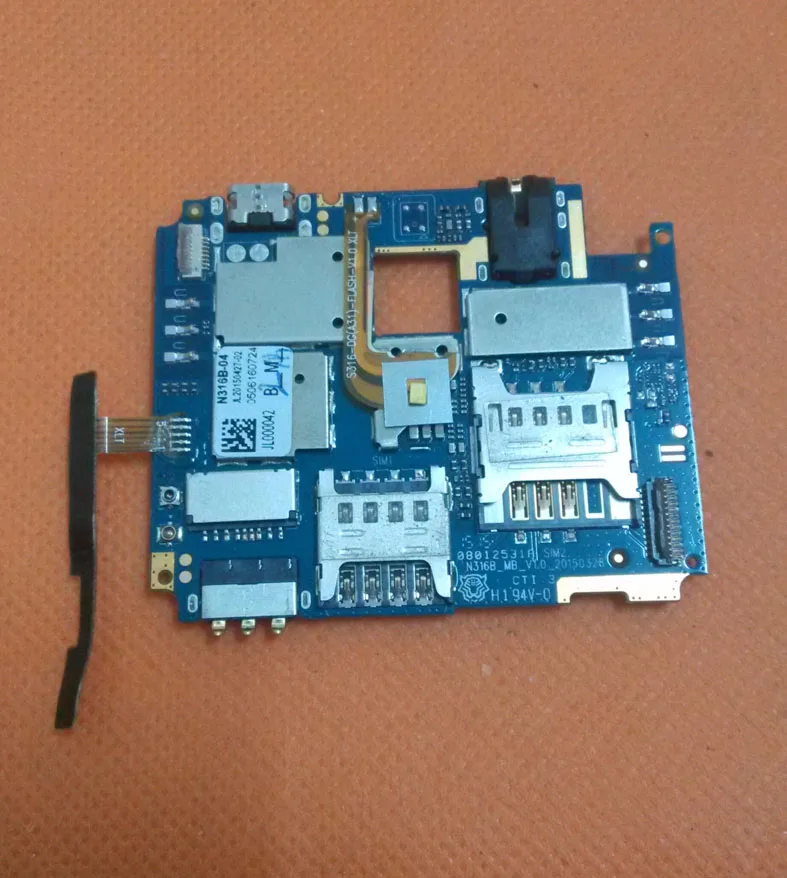 

Original mainboard 2G RAM+16G ROM Motherboard for Doogee Y100 Pro 4G LTE MTK6735 5 inch1280x720 Quad Core Free shipping