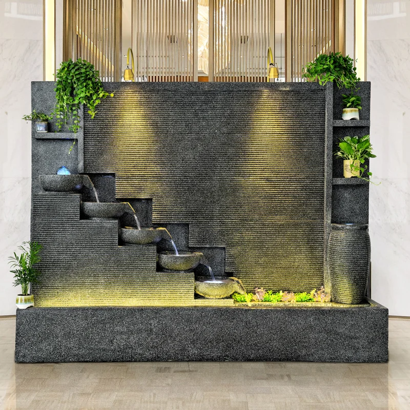 European Style Water Curtain Wall Fountain Landscape Home Gardening Decoration Villa Garden Garden Decoration
European Style Water Curtain Wall Fountain Landscape Home Gardening Decoration Villa Garden Garden Decoration