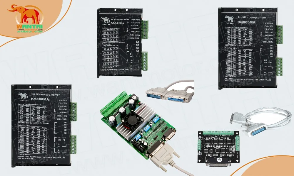 High Quality CNC 3 Axis Stepper motor driver 80VDC/8.2A , 50micsteps,stepping motor dc motor + 1 pc 3 axis driver board TB6560
High Quality CNC 3 Axis Stepper motor driver 80VDC/8.2A , 50micsteps,stepping motor dc motor + 1 pc 3 axis driver board TB6560