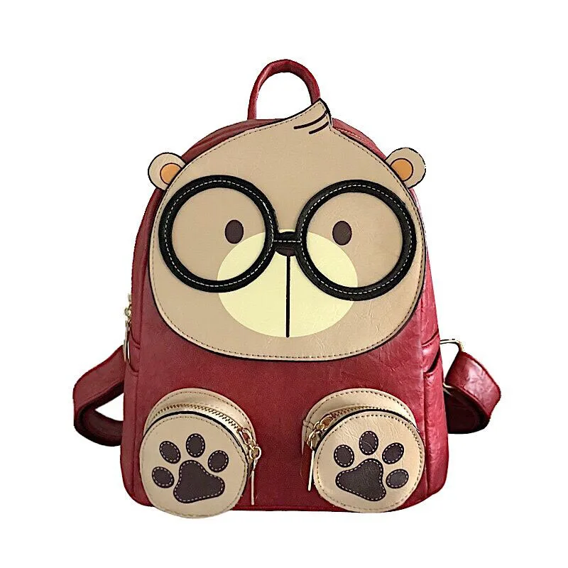 Shoulder bag female new wave Korean version of personality creative cute cartoon double backpack student bag
Shoulder bag female new wave Korean version of personality creative cute cartoon double backpack student bag