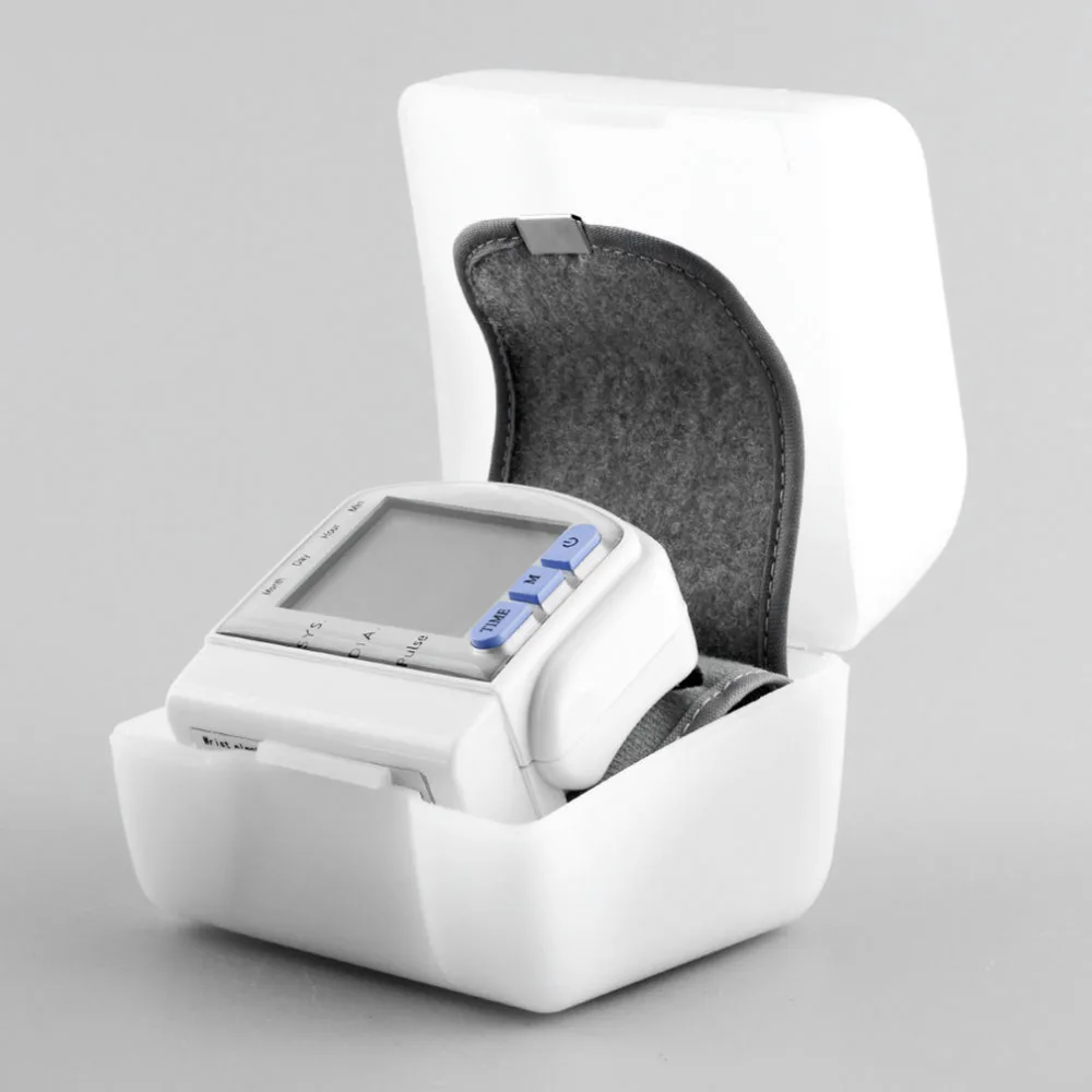 Digital wrist bp Blood Pressure Monitors meters tonometer sphygmomanometer cuff automatic health care monitors Hot Selling
Digital wrist bp Blood Pressure Monitors meters tonometer sphygmomanometer cuff automatic health care monitors Hot Selling