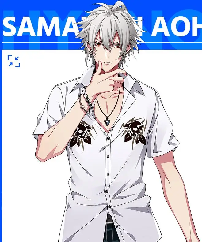 Hypnosismic Division Rap Battle DRB Mad Trigger Crew Samatoki Aohitsugi Mr.Hc Silver Short Hairwear Cosplay Halloween
Hypnosismic Division Rap Battle DRB Mad Trigger Crew Samatoki Aohitsugi Mr.Hc Silver Short Hairwear Cosplay Halloween