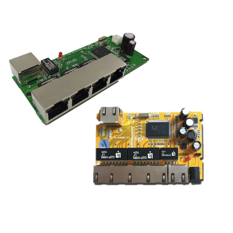 5-port Gigabit switch module is widely used in LED line 5 port 10/100/1000 m contact port mini switch module PCBA Motherboard
5-port Gigabit switch module is widely used in LED line 5 port 10/100/1000 m contact port mini switch module PCBA Motherboard