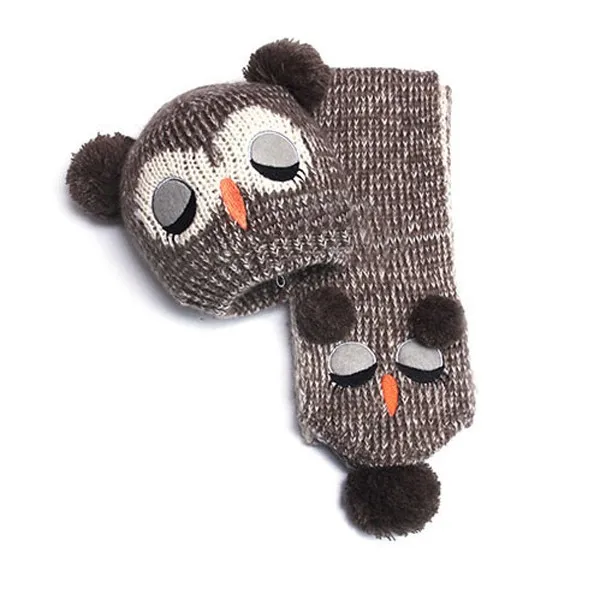 Crochet Baby Hat 2018 Winter Baby Owl Hats and Scarves for boys&girls Cartoon Infantile Hats+Scarf, Thermal Kids Wears 1-4 years
Crochet Baby Hat 2018 Winter Baby Owl Hats and Scarves for boys&girls Cartoon Infantile Hats+Scarf, Thermal Kids Wears 1-4 years