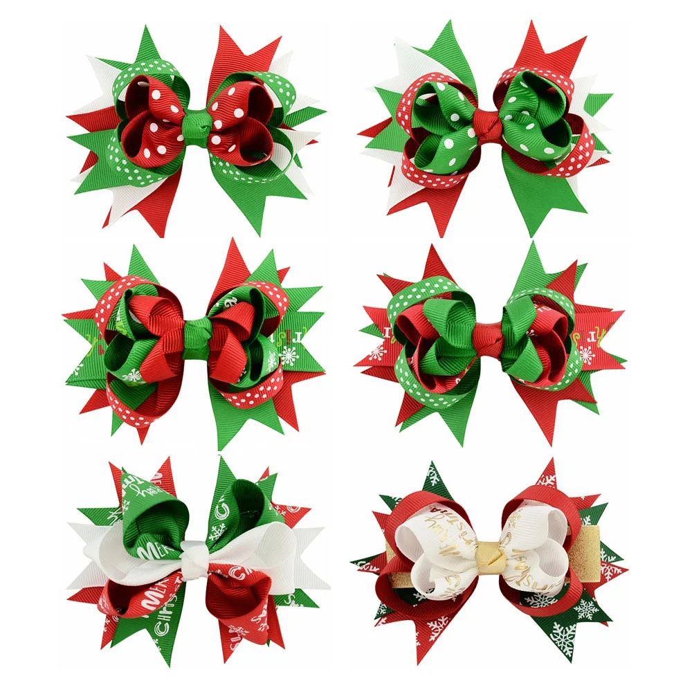 Paragraph 11 cm children Christmas ornaments headdress Colorful bowknot hairpin Dovetail festival 660 hairpins
Paragraph 11 cm children Christmas ornaments headdress Colorful bowknot hairpin Dovetail festival 660 hairpins