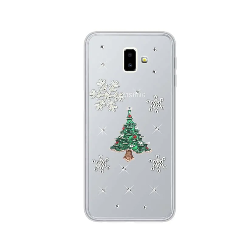 Чехлы для Samsung Galaxy J6 Plus SM J610F силиконовый прозрачный чехол J600F J8 A6 A8 2018|Бамперы| |