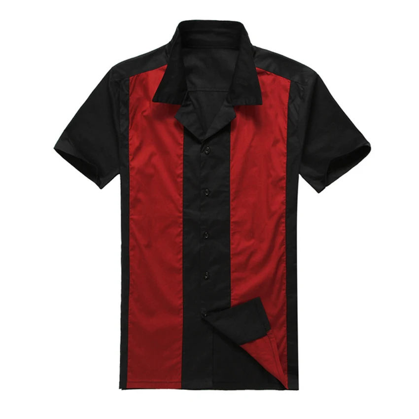 New panel Hit color stitching shirt american west style cowboy shirts street punk rockabilly clothes blusa camisas xl red
New panel Hit color stitching shirt american west style cowboy shirts street punk rockabilly clothes blusa camisas xl red