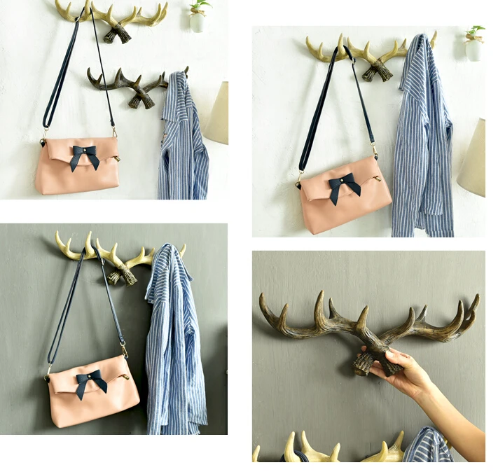 2016 New High Quality Vintage Creative Solid Antler Wood Hook Clothes Robe Key Holder Hat Hanger Wall Home Decoration
2016 New High Quality Vintage Creative Solid Antler Wood Hook Clothes Robe Key Holder Hat Hanger Wall Home Decoration