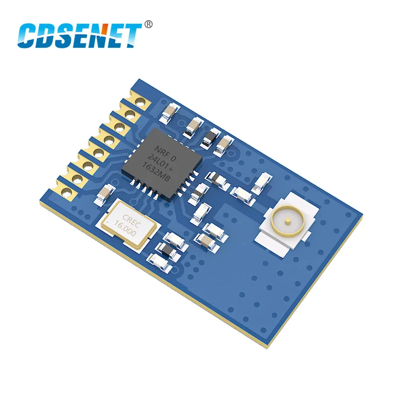2,4 ГГц nRF24L01 + PA LNA CDSENET E01-ML01IPX беспроводной радиочастотный модуль 2,4 ГГц приемопередатчик
2,4 ГГц nRF24L01 + PA LNA CDSENET E01-ML01IPX беспроводной радиочастотный модуль 2,4 ГГц приемопередатчик