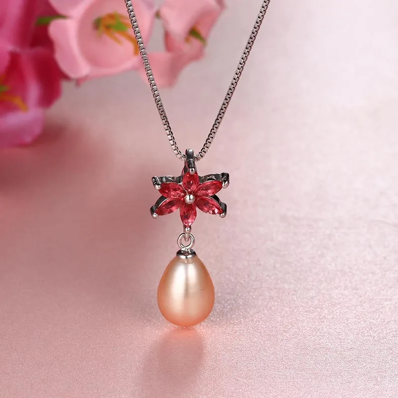 HENGSHENG Simple Design Genuine Natural Freshwater Pearl Pendant Necklaces& Earrings Sets Pure Chain Women
HENGSHENG Simple Design Genuine Natural Freshwater Pearl Pendant Necklaces& Earrings Sets Pure Chain Women
