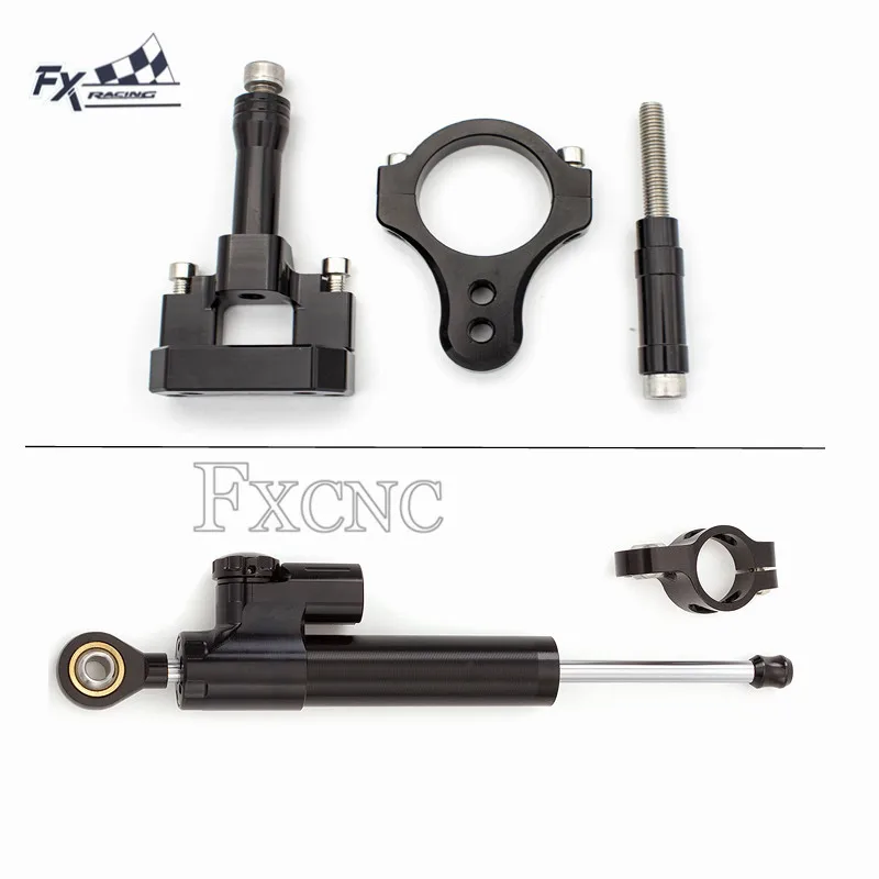 CNC Motorcycle Stabilizer Steering Damper Mounting Bracket Support Kit For Yamaha YZF R3 R25 2015 2016 2017
CNC Motorcycle Stabilizer Steering Damper Mounting Bracket Support Kit For Yamaha YZF R3 R25 2015 2016 2017