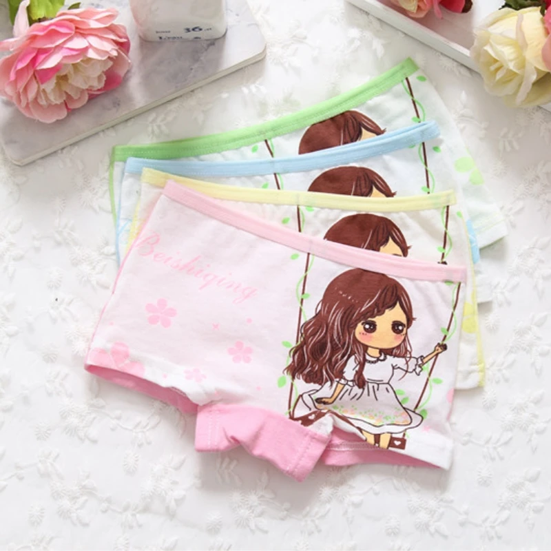 4pcs Cotton Girls Panties Cartoon Comfortable Soft Girl Underwear for 2-9 years Childrens Briefs Kids Clothes
4pcs Cotton Girls Panties Cartoon Comfortable Soft Girl Underwear for 2-9 years Childrens Briefs Kids Clothes