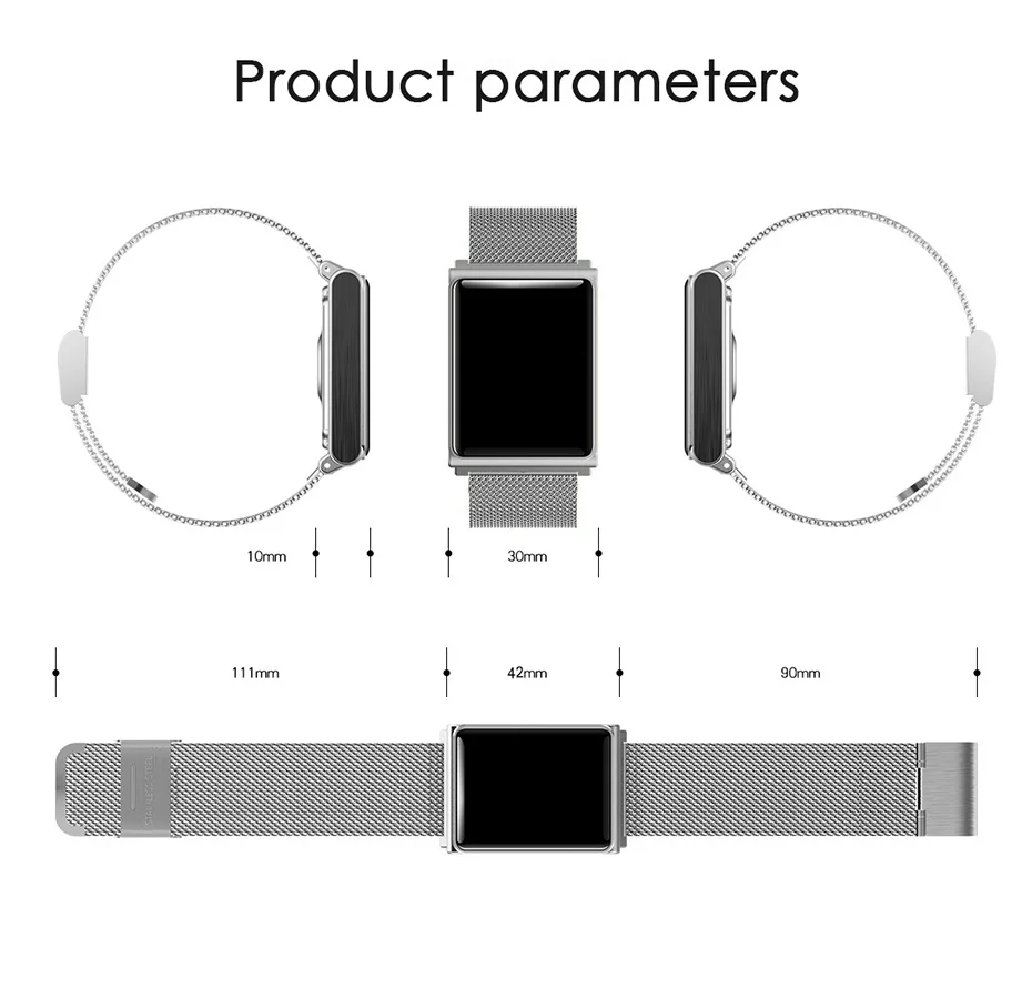 GIMTO Модные мужские умные часы Bluetooth IOS Iphone Android смарт-устройство сенсорный экран