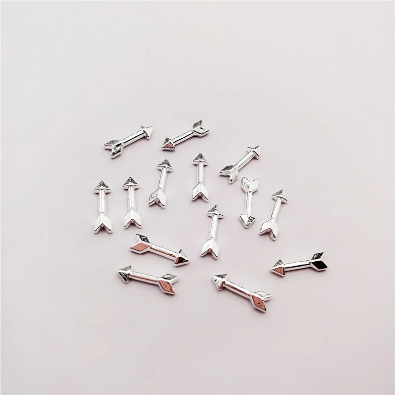 50 PCS/bag Arrows Shape Alloy 3D Nail Art Decoration Glittering DIY Beautiful Girl Lovely Glamour Nail Stickers
50 PCS/bag Arrows Shape Alloy 3D Nail Art Decoration Glittering DIY Beautiful Girl Lovely Glamour Nail Stickers