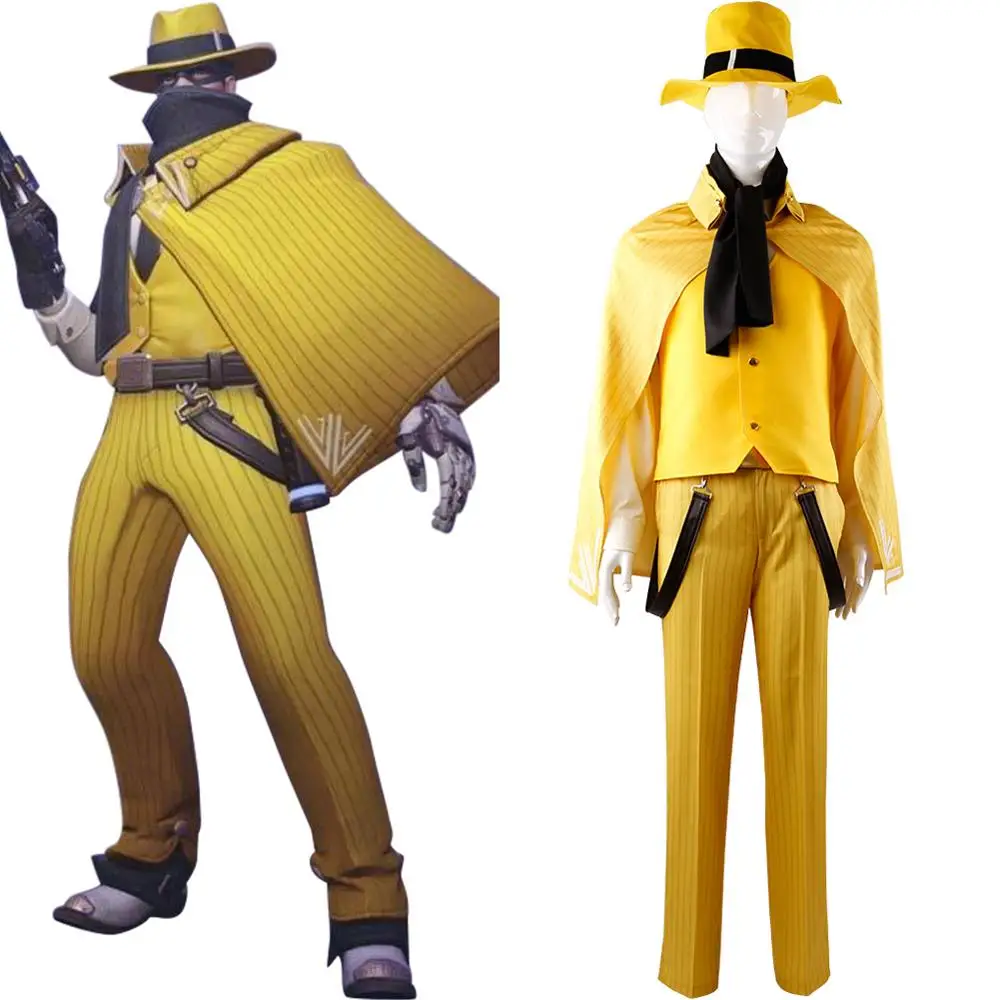 Костюм для косплея OW Jesse Mccree из кожи мстителя, костюм для косплея, полный костюм для мужчин, карнавальные костюмы на Хэллоуин
Костюм для косплея OW Jesse Mccree из кожи мстителя, костюм для косплея, полный костюм для мужчин, карнавальные костюмы на Хэллоуин