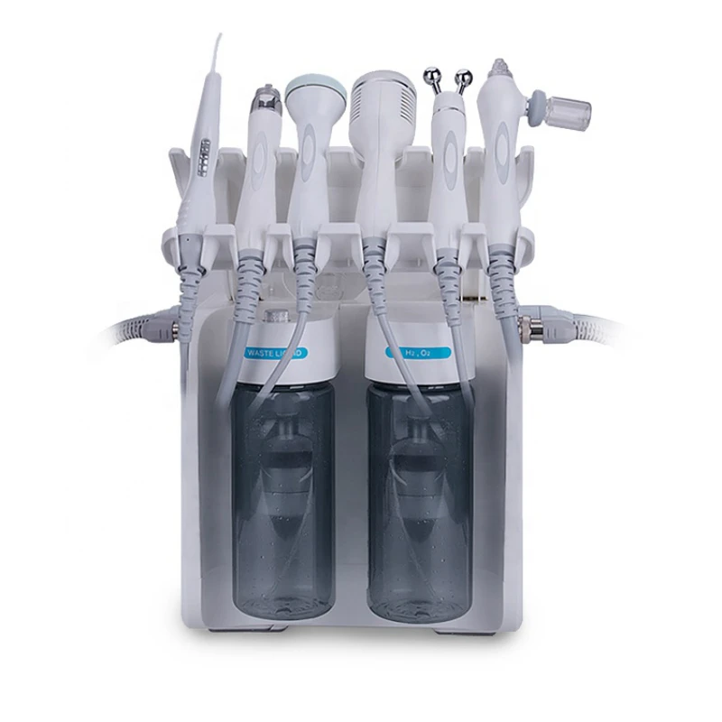 Hot Selling 6 in 1 Korean H2 O2 Aqua Water Facial Spa Oxygen Peel Skin Care Dermabrasion Machine
Hot Selling 6 in 1 Korean H2 O2 Aqua Water Facial Spa Oxygen Peel Skin Care Dermabrasion Machine