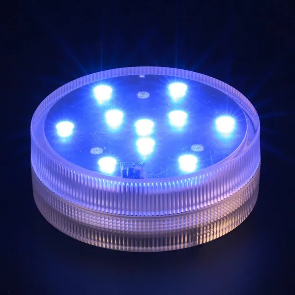 20pcs/lot 10-LED Submersible Lights Multi Color Waterproof Wedding Party Vase Base Floral Light with 24 Keys Remote Controller
20pcs/lot 10-LED Submersible Lights Multi Color Waterproof Wedding Party Vase Base Floral Light with 24 Keys Remote Controller