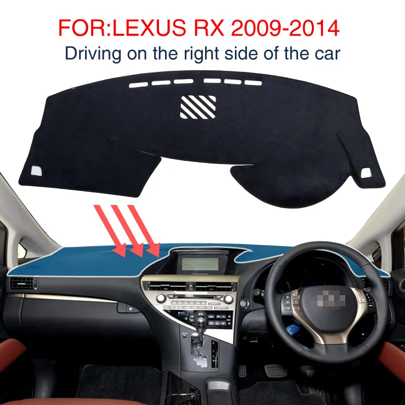 Dash Mat for LEXUS RX2009-2014 RX270/350/450/300/330 Anti-Slip Dashmat Protective Black Carpet Car Dashboard Pad
Dash Mat for LEXUS RX2009-2014 RX270/350/450/300/330 Anti-Slip Dashmat Protective Black Carpet Car Dashboard Pad
