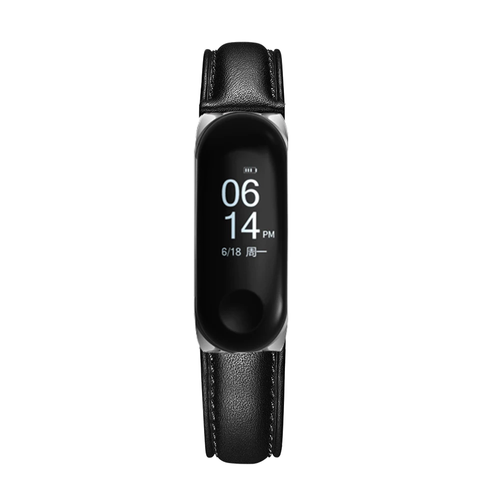 Цветной кожаный ремешок для Xiaomi Mi band 4 часов xiaomi mi Band 4/3 /5 аксессуары браслет Miband 3 |