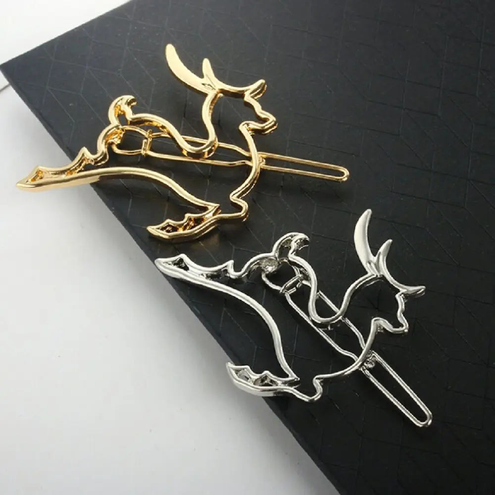 Hollow Deer Bird Shaped Hairpin Metal Cartoon Animal Hairclip Women Girls Hairpins Barrette Hairgrip Side Clip Hair Accessories
Hollow Deer Bird Shaped Hairpin Metal Cartoon Animal Hairclip Women Girls Hairpins Barrette Hairgrip Side Clip Hair Accessories