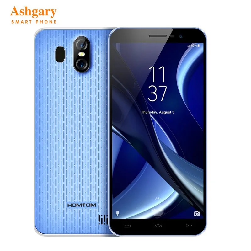 Оригинальный HOMTOM S16 3g смартфон 5 "Android 7 0 MTK6580 Quad Core 1. Hz 2 GB Оперативная память 16 Гб