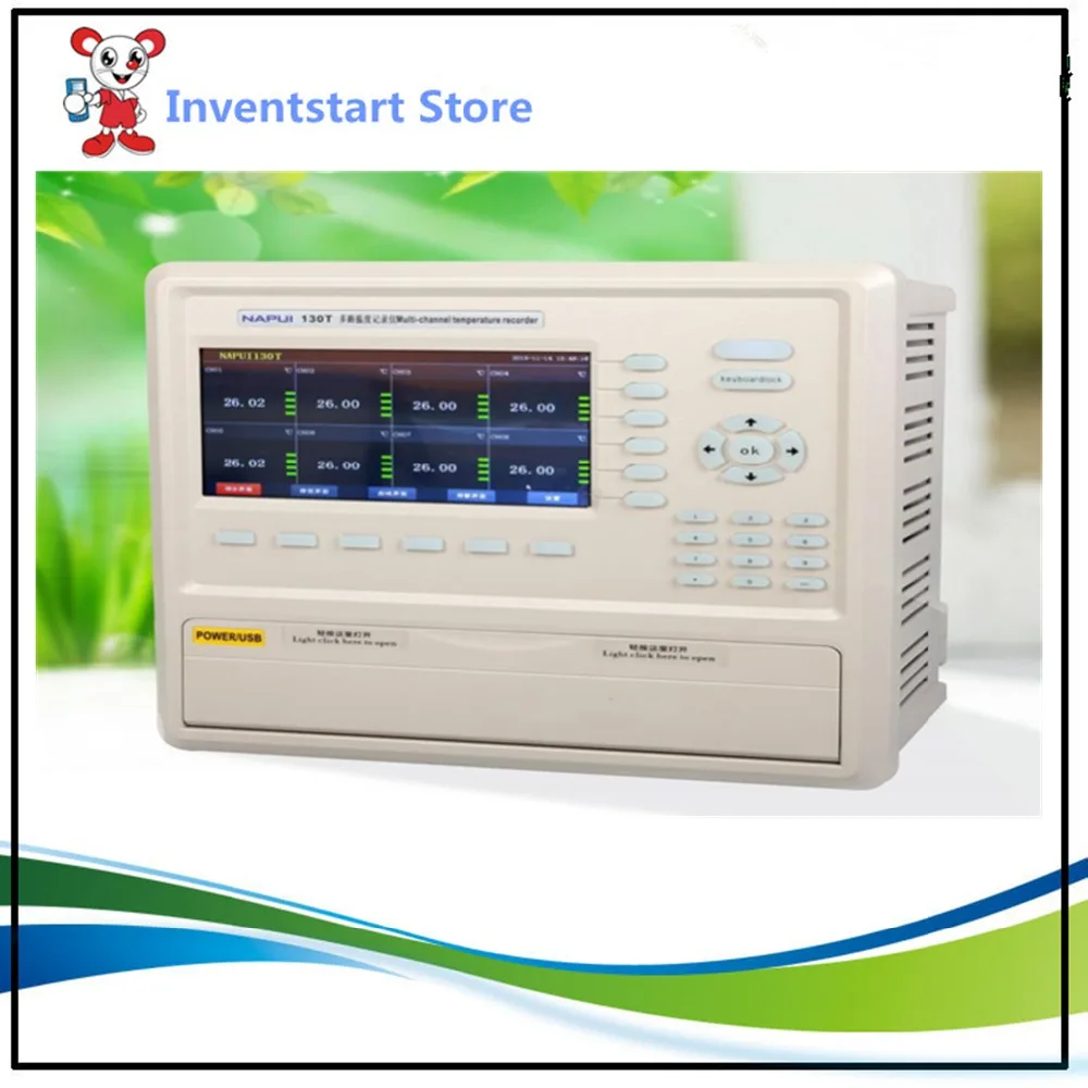 Fast arrival 130T-8 multi-channel temperature recorder Channel 8 touch-screen temperature recorder
Fast arrival 130T-8 multi-channel temperature recorder Channel 8 touch-screen temperature recorder