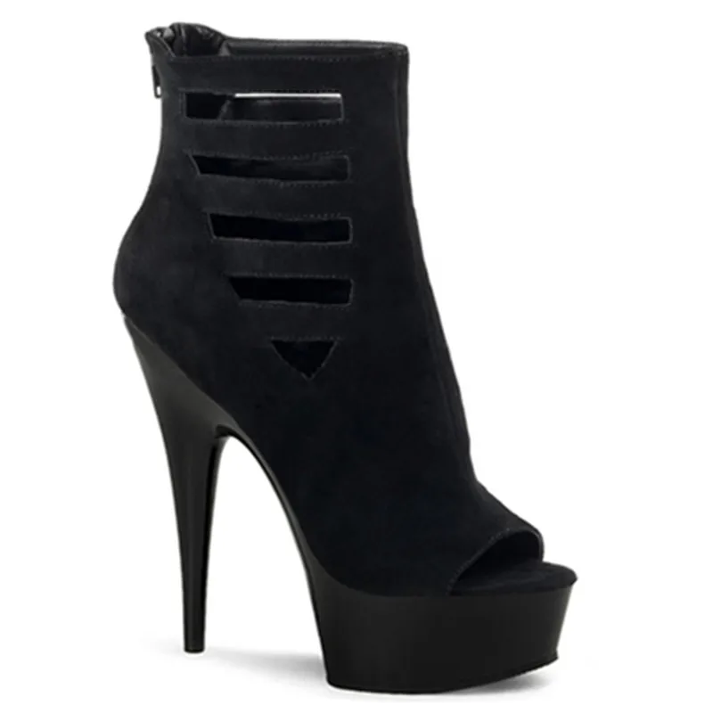 2019 summer new style 15 cm high heel ankle boots, hollow fish mouth shoes model cool boots
2019 summer new style 15 cm high heel ankle boots, hollow fish mouth shoes model cool boots
