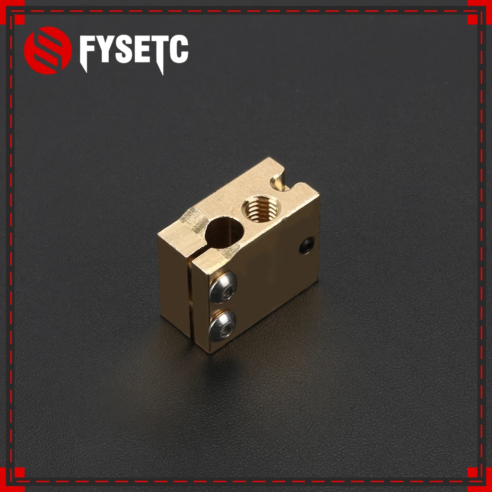 10pcs High Temperature H59 Copper Volcano Heater Block For E3D HOTEND Compatible PT100 Thermistor Cartridge Sensor V6 Hot
10pcs High Temperature H59 Copper Volcano Heater Block For E3D HOTEND Compatible PT100 Thermistor Cartridge Sensor V6 Hot