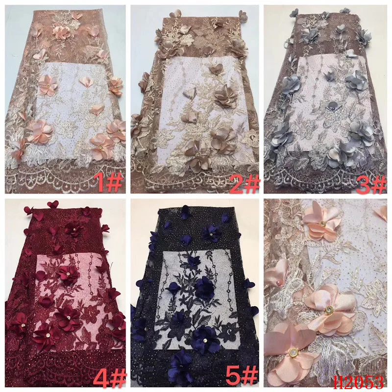 YF HZGJMY 2019 latest exquisite african 3D floral embroidery mesh fabric with stones beads french tulle lace free shipping A2053
YF HZGJMY 2019 latest exquisite african 3D floral embroidery mesh fabric with stones beads french tulle lace free shipping A2053