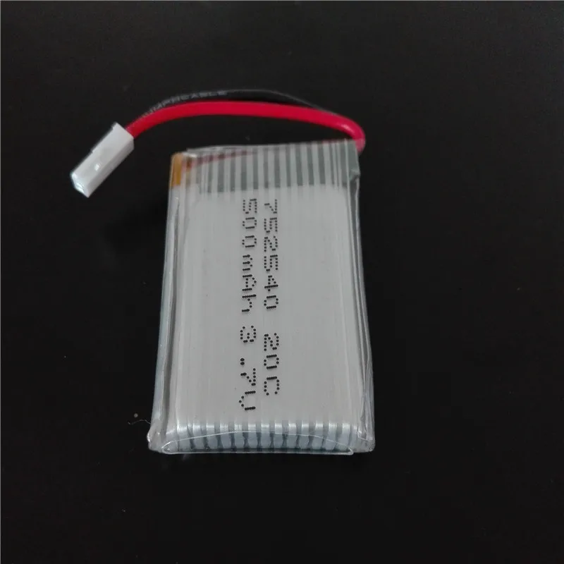 5 шт. 3 7 V 500mah 20C RC игрушка Lipo батарея для V252 JXD385 Syma X5 X5C H5C X5SC JXD 523W JJRC H43WH Бесплатная