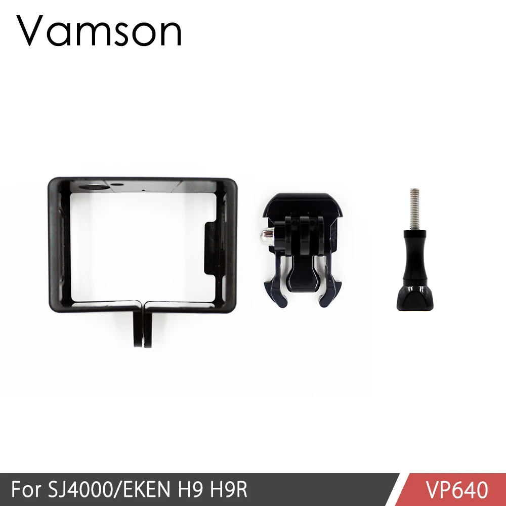 Vamson For SJCAM Series Accessories Protective Frame Case with Mount Accessories for SJ4000 SJ6000 Sport Camera VP640
Vamson For SJCAM Series Accessories Protective Frame Case with Mount Accessories for SJ4000 SJ6000 Sport Camera VP640