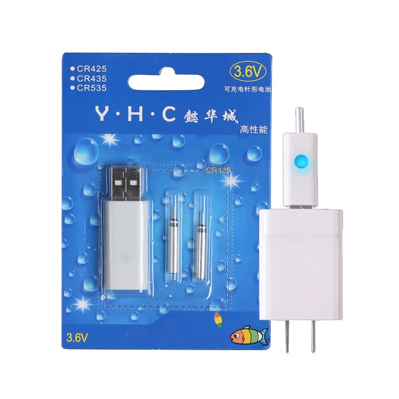 Rechargeable CR425 Battery Set Fishing Float Battery Match USB to Use Suits for Different Charger Devices Fishing Tackles FU004
Rechargeable CR425 Battery Set Fishing Float Battery Match USB to Use Suits for Different Charger Devices Fishing Tackles FU004