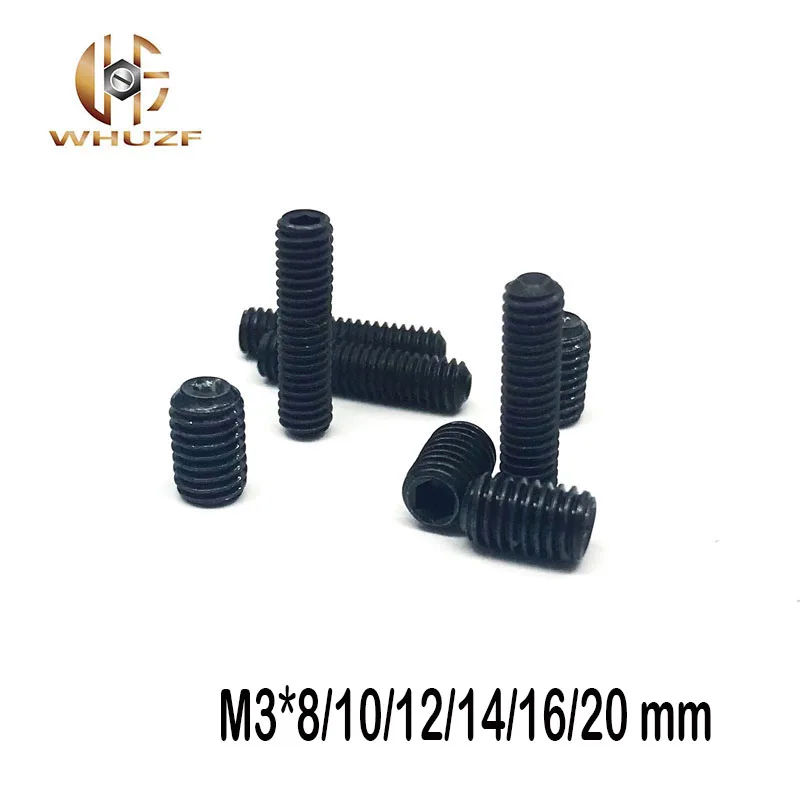 Black Hex Fastener 60pcs M3*8/10/12/14/16/20 mm Metric Thread Socket Cap Head Screw Carbon Steel Screws Nut Headless Nuts
Black Hex Fastener 60pcs M3*8/10/12/14/16/20 mm Metric Thread Socket Cap Head Screw Carbon Steel Screws Nut Headless Nuts
