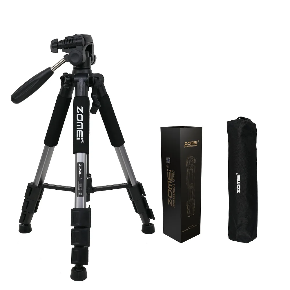 ZOMEI Q111 Portable Professional Camera Tripod Travel Aluminium Tripod with Pan Head for Canon Nikon Sony DSLR Digital Cameras
ZOMEI Q111 Portable Professional Camera Tripod Travel Aluminium Tripod with Pan Head for Canon Nikon Sony DSLR Digital Cameras