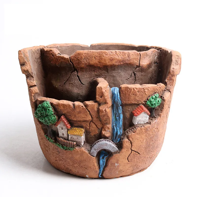 Creative Gardens Fleshy Flowerpots Plants Landscapes Home Furnishing Desktop Weaving Collocation Craft Gifts Cement Flower Pots
Creative Gardens Fleshy Flowerpots Plants Landscapes Home Furnishing Desktop Weaving Collocation Craft Gifts Cement Flower Pots