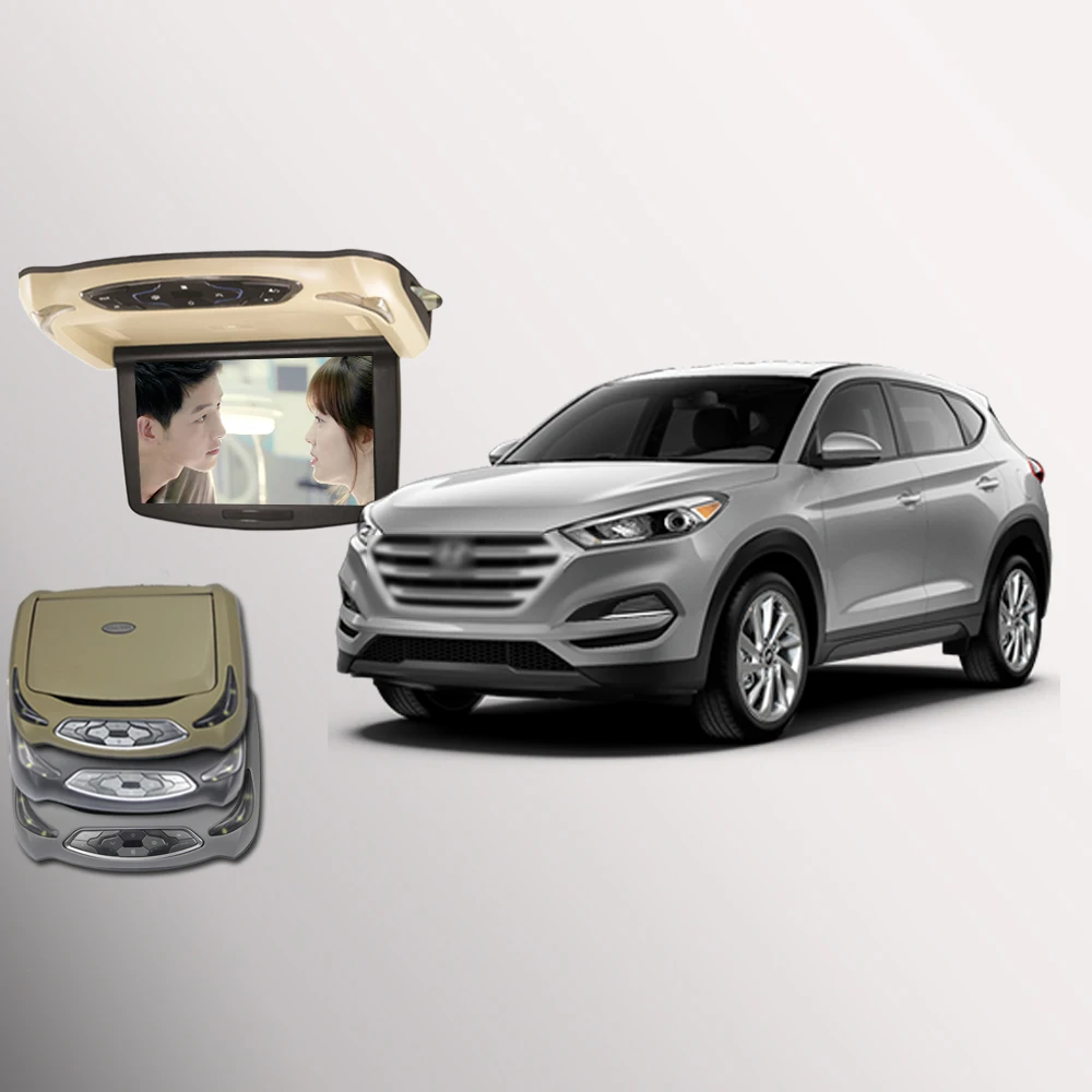 BigBigRoad для Hyundai Tucson автомобильный цифровой экран с креплением на крыше поддержкой