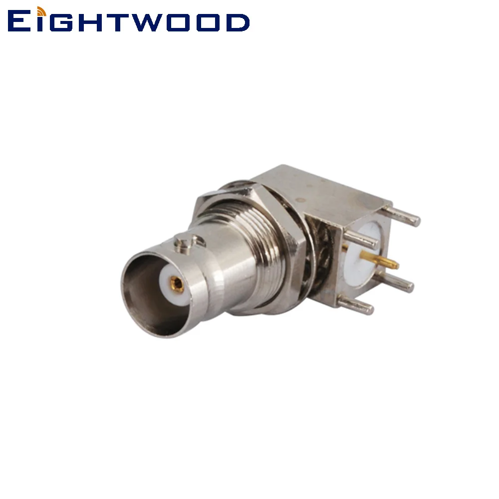 Eightwood 50 Ohm BNC Jack Female Socket RF Coaxial Connector Thru Hole Jack Bulkhead Right Angle PCB Mount for CB Radio Antenna
Eightwood 50 Ohm BNC Jack Female Socket RF Coaxial Connector Thru Hole Jack Bulkhead Right Angle PCB Mount for CB Radio Antenna