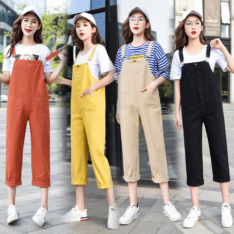 Fashion Streetwear Women Denim Jumpsuits Spring Bodycon Pencil Pants Suspender School Jeans Overalls Red Black Ladies Rompers
Fashion Streetwear Women Denim Jumpsuits Spring Bodycon Pencil Pants Suspender School Jeans Overalls Red Black Ladies Rompers