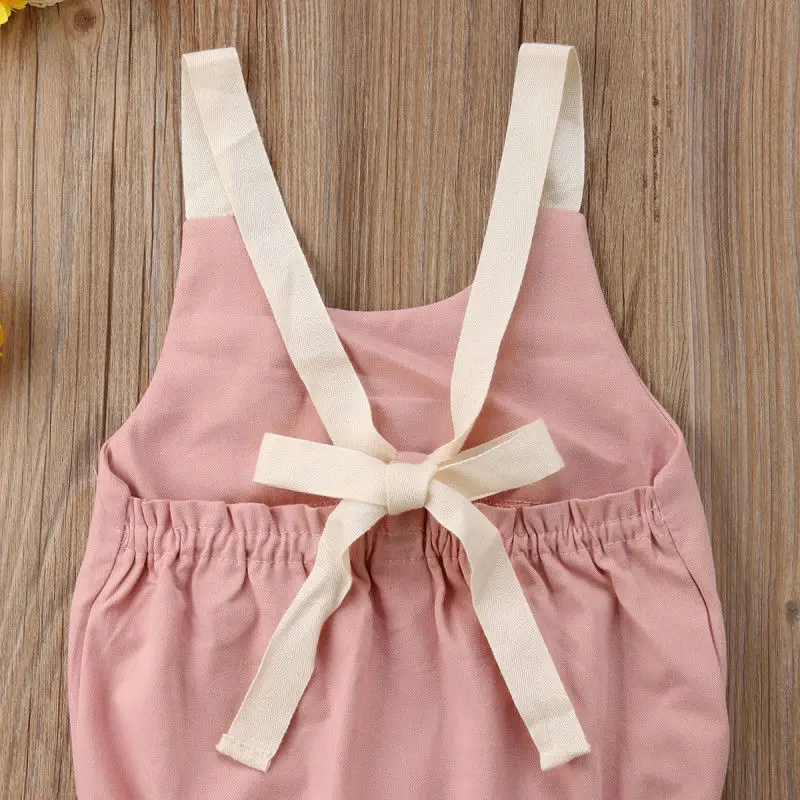 Newborn Baby Girl Bowknot Backless Bodysuit Jumpsuit Sleeveless Outfit Clothes Summer Cute Baby Girl Clothing Bodysuits 0-24M
Newborn Baby Girl Bowknot Backless Bodysuit Jumpsuit Sleeveless Outfit Clothes Summer Cute Baby Girl Clothing Bodysuits 0-24M