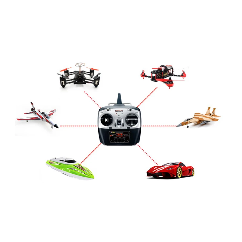 RadioLink T8FB Remote Rontroller with R8EF Receiver 2.4GHz 8ch Transmitter Control for RC Helicopter DIY RC Quadcopter Plane
RadioLink T8FB Remote Rontroller with R8EF Receiver 2.4GHz 8ch Transmitter Control for RC Helicopter DIY RC Quadcopter Plane