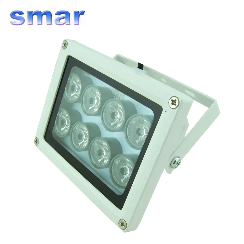 100% Brand New Night vision 8 LED Array IR Infrared Illuminator Lamp 40-80m illuminating For CCTV Camera | Безопасность и защита
