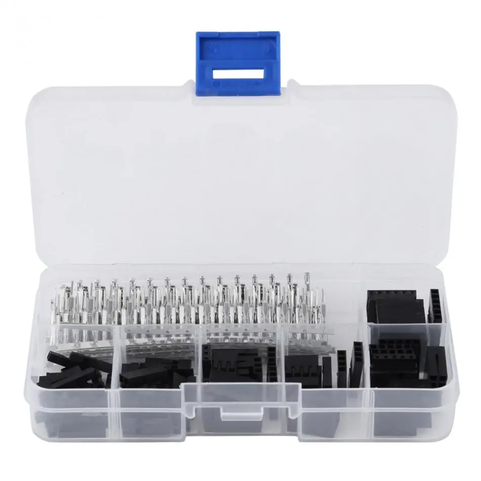 1 Set of 370pcs Wire Jumper Pin Connector Housing Terminal Kit and M/F Crimp Pins White Terminal Housing + Terminal
1 Set of 370pcs Wire Jumper Pin Connector Housing Terminal Kit and M/F Crimp Pins White Terminal Housing + Terminal