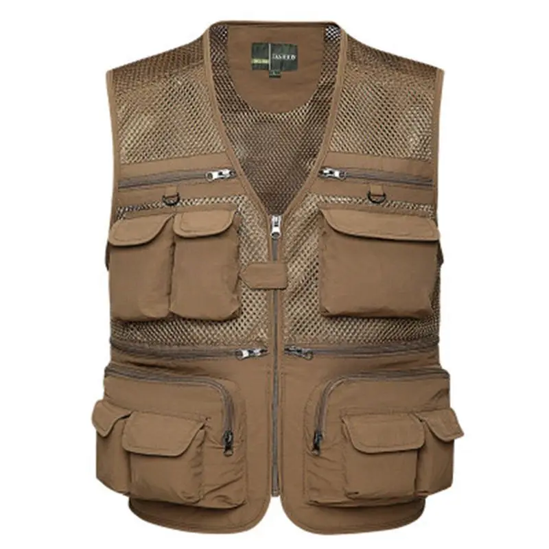 Brieuces Brand Mens Vests Sleeveless Jacket Cotton Colete Travel Pocket Reporter Journalist Photographer Vest Waistcoat Gilet
Brieuces Brand Mens Vests Sleeveless Jacket Cotton Colete Travel Pocket Reporter Journalist Photographer Vest Waistcoat Gilet