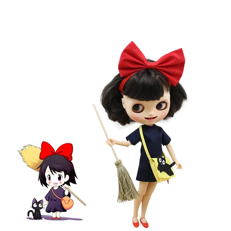 Blyth doll clothes suit KIKI'S Delivery Service available for Blyth AZONE Licca doll accessories doll suit